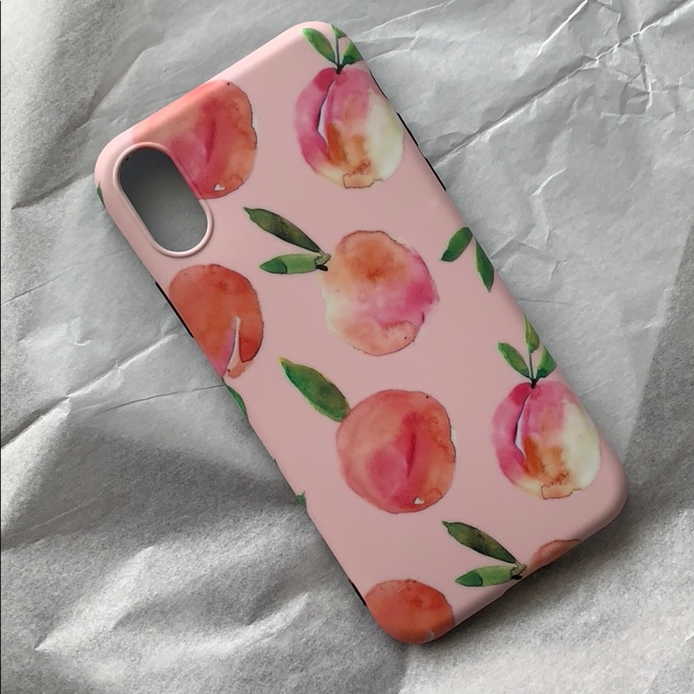 NEW iPhone X / XS / XS MAX Spring Peach Case - Picture 3 of 8
